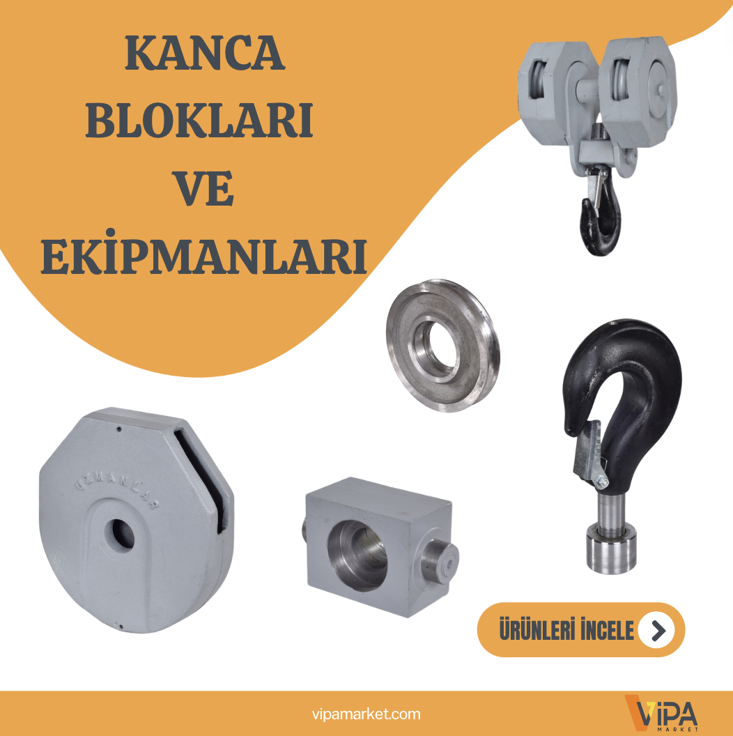 Kanca Blokları ve Ekipmanları